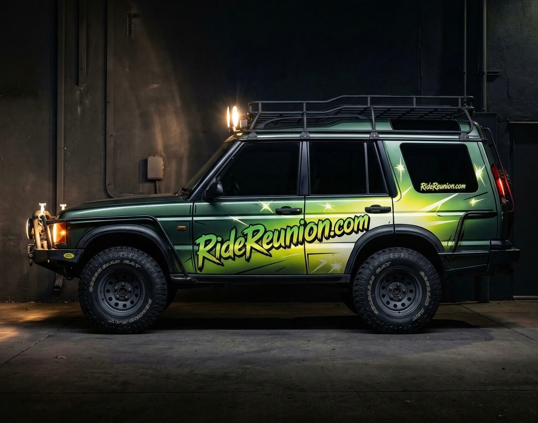 Overland built Land Rover Discovery, the ride that started RideReunion